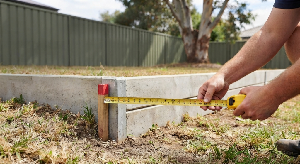 retaining wall council approval Australia